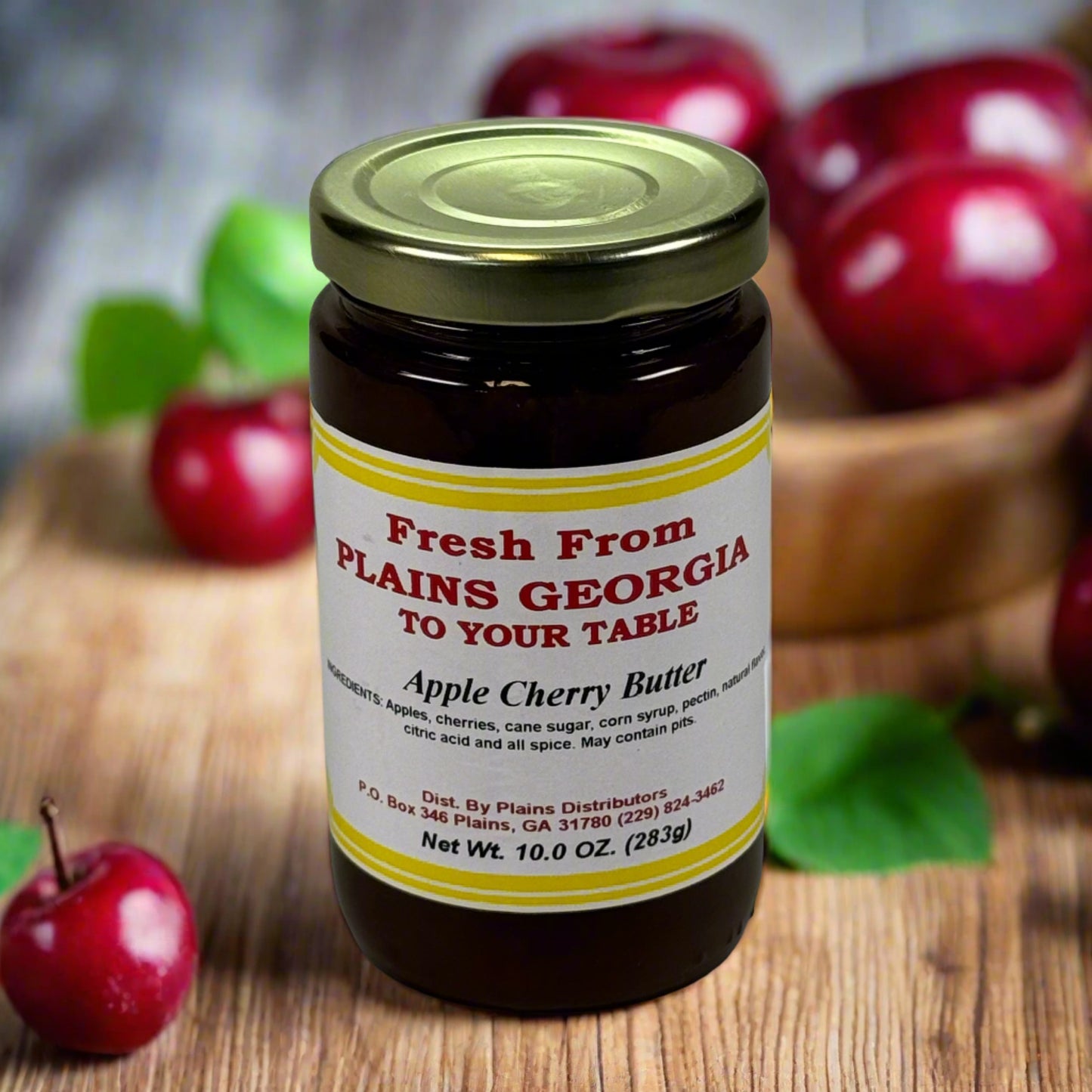 Apple Cherry Butter.