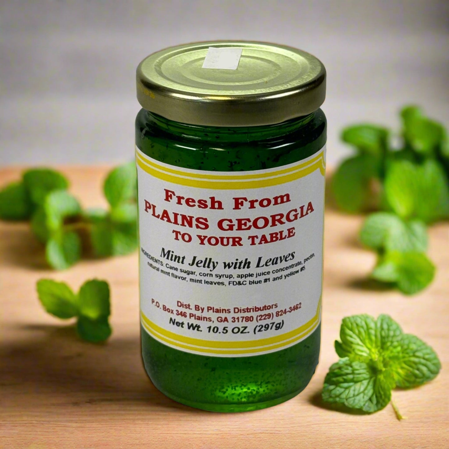 Jelly - Mint with Leaves