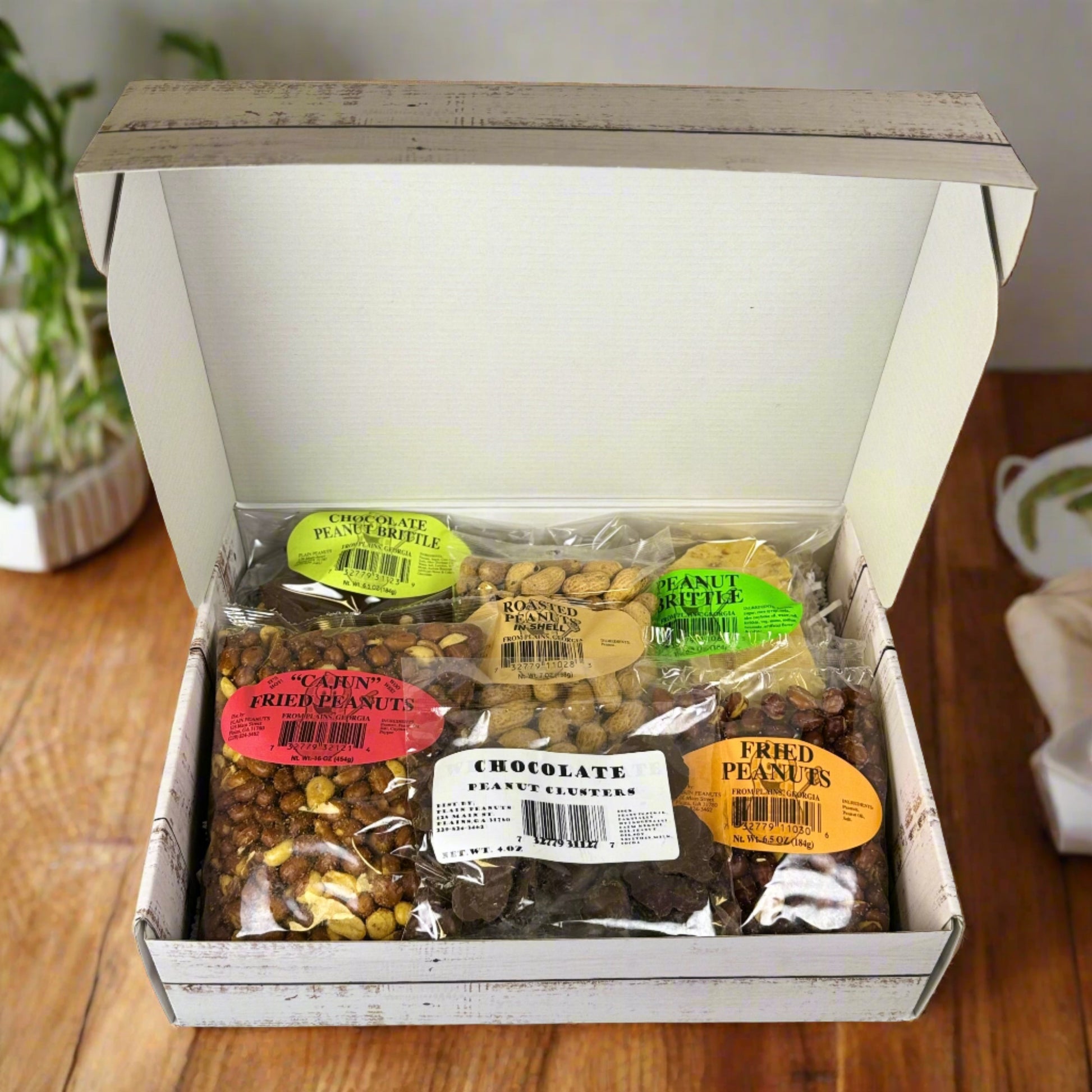 Gift Box - 6 Piece Assorted – Plain Peanuts